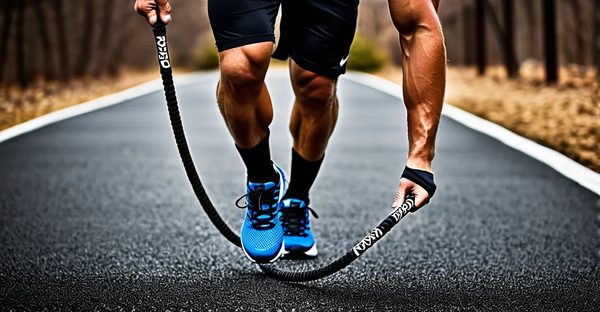 Corde à sauter lestée : booster votre cardio efficacement