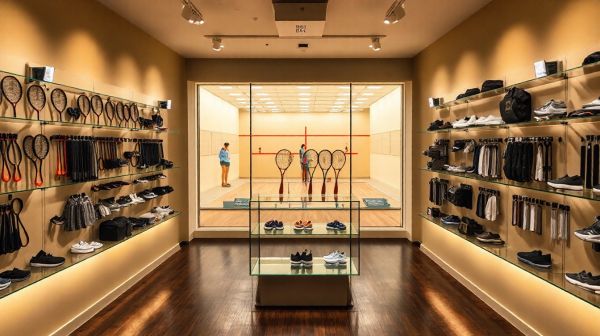 Top équipements et accessoires pour le squash en boutique